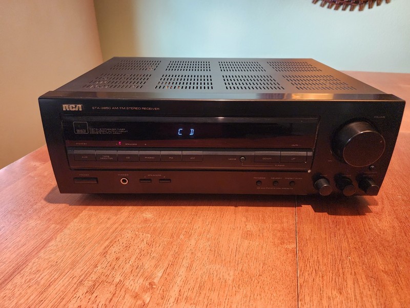 Vintage RCA STA-3850 Stereo Receiver AM FM 50 Stereo Receiver W/ Remote Tested gallery