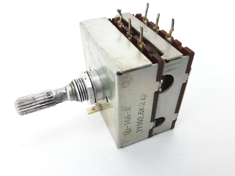 PIONEER SX-1250 RECEIVER PARTS: BASS CONTROL 100 HZ ACV-166