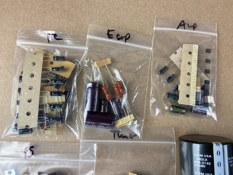 Yamaha CR-2020 Complete Recap Kit High-Quality Receiver Rebuild Transistor Relay gallery
