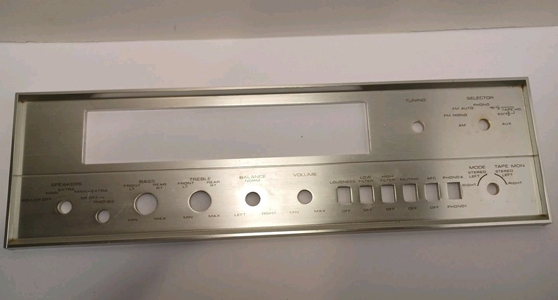 Vintage Pioneer SX 1000TW Stereo Receiver Faceplate gallery