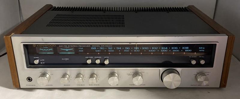 Kenwood KR-5600 Vintage AM/FM Stereo Tuner Receiver 40WPC *READ* gallery