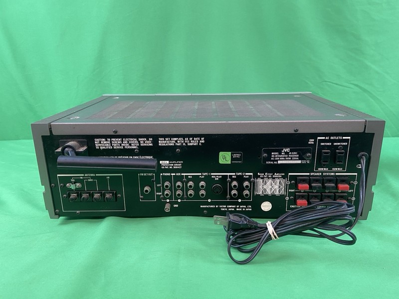Vintage JVC JR-S201 35W AM/FM Integrated Stereo Receiver 1978 Tested Works Read gallery