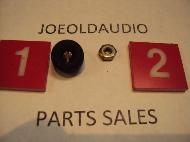 Dynaco PAS-3X/2X Original Foot & Mounting Screw & Nut. Tested Parting Out PAS 3X