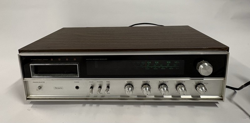 Vintage Sears 570.74080201 AM/FM Stereo Receiver