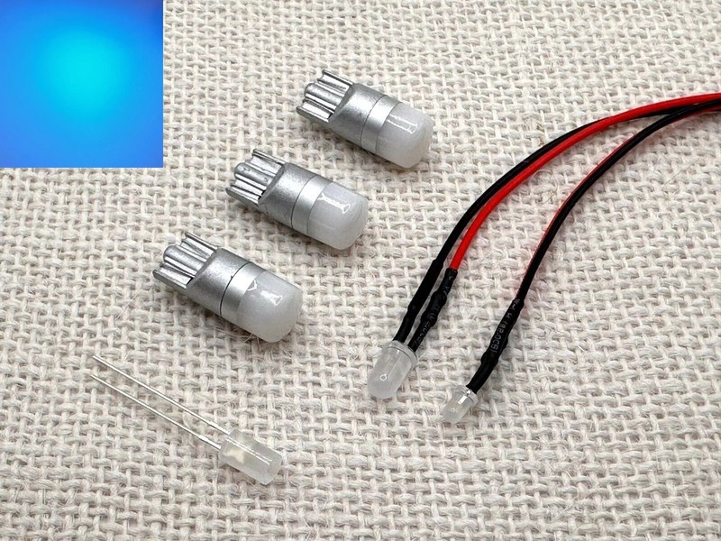 Sansui G-2000 replacement LED lamps bulbs lights upgrade kit BLUE