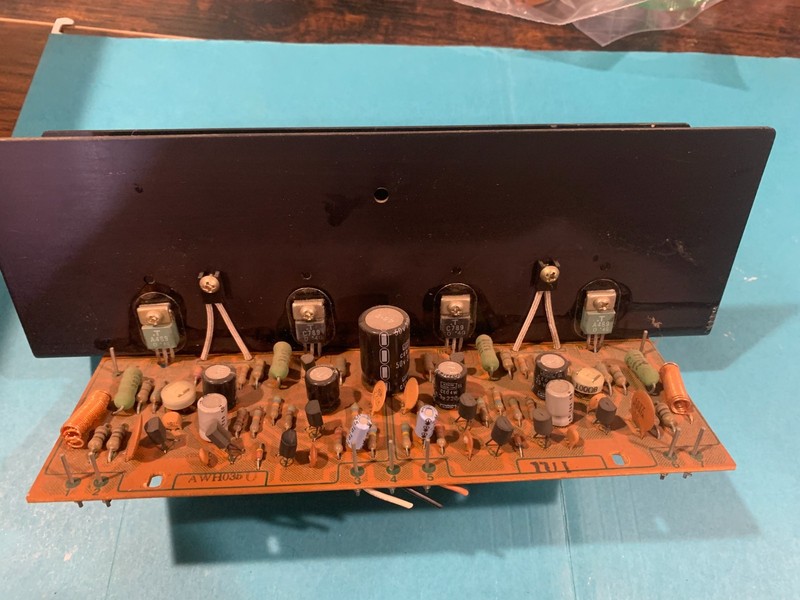 PIONEER SX-535 Stereo Receiver – Parting Out – AWH-035 Power Amplifier Assembly