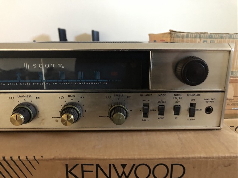 Mint Scott 344-B Stereomaster Stereo FM Tuner Amplifier & Owner's Manual gallery