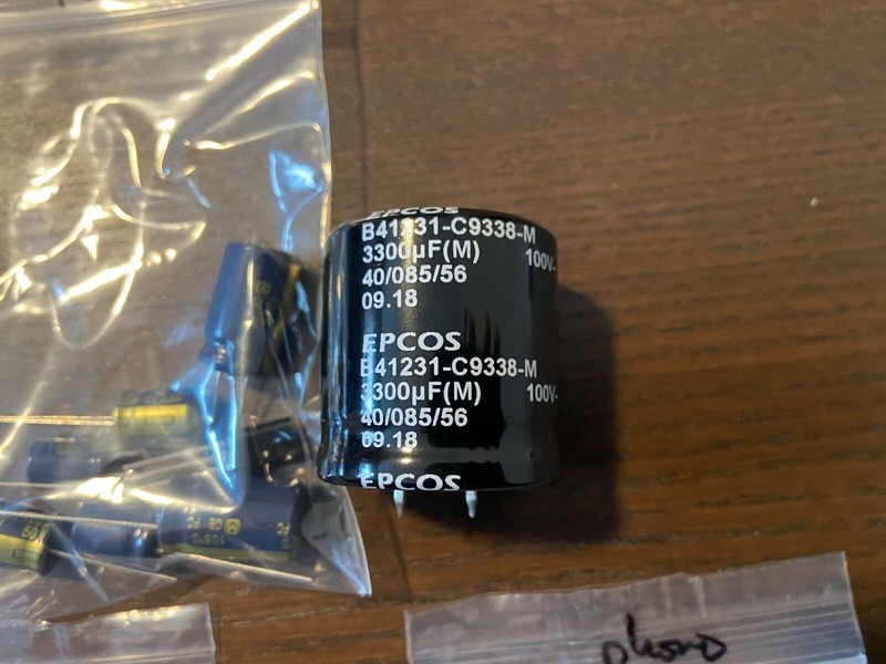Marantz 2010 Complete Rebuild Kit High-Quality Receiver Recap Caps Transistors gallery