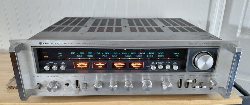 Kenwood KR-9600 Stereo AM/FM Receiver Untested