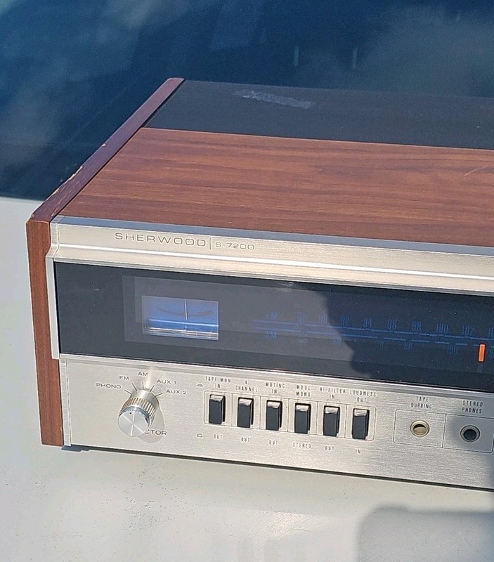 Vintage Sherwood S-7200 AM/FM Stereo Receiver - SHOWN WORK gallery