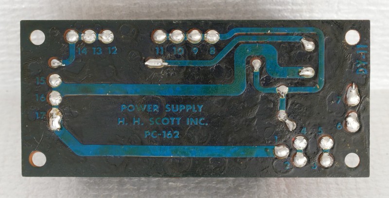 HH Scott HSS-20 Receiver Part : Power Supply PCB Board ( PC-162 ) gallery