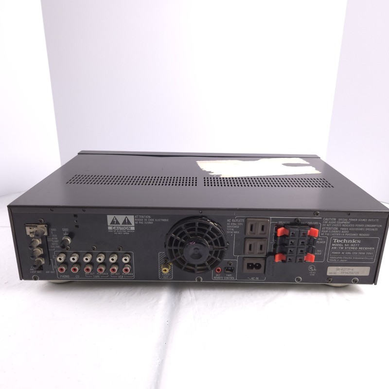 Technics SA-R277 Quarts Synthesizer AM/Fm Stereo Receiver Tested Working gallery
