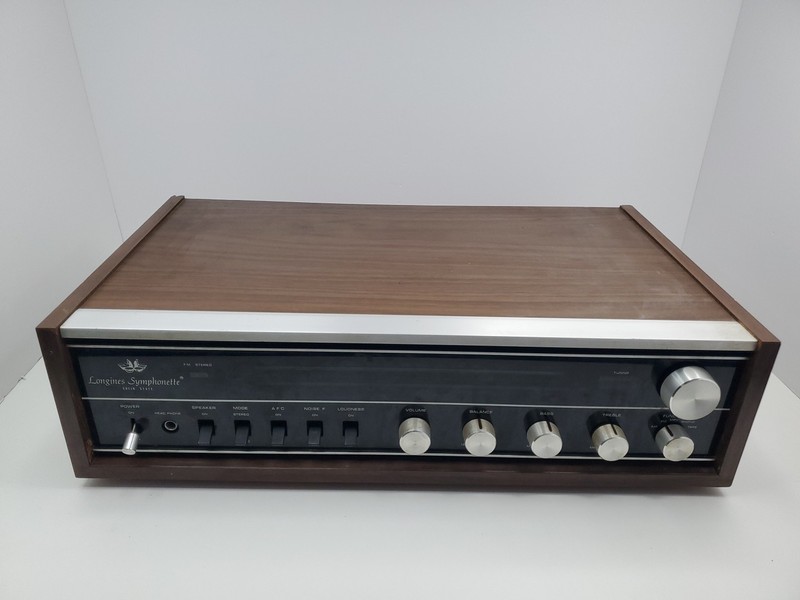 Longines Symphonette LMR-2400 Solid State AM/FM Receiver Vintage Retro 1970’s