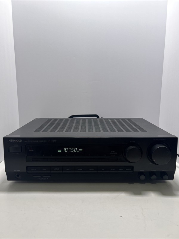 Vintage Kenwood KR-A4070 Stereo Receiver AM FM, Phono, CD, Tape.