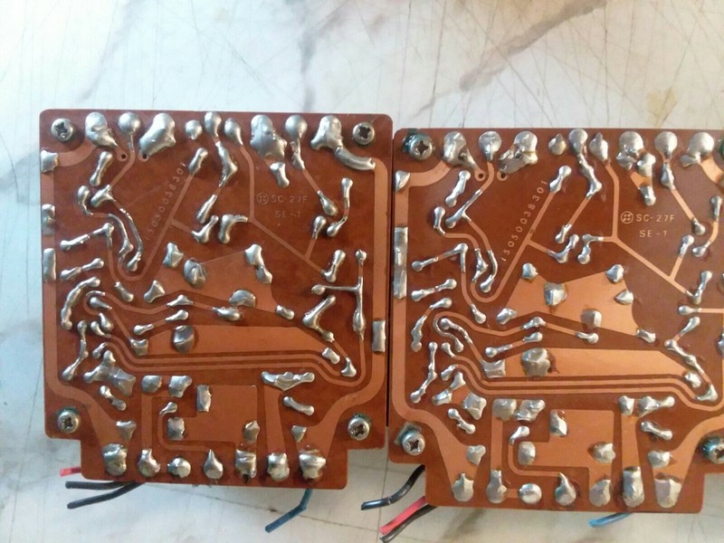 HARMAN/KARDON 75+TWIN POWER amp board's and het sinks untested gallery