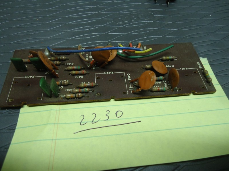 Marantz 2230 Stereo Receiver Parting Out P450 Tone Control Unit Assembly