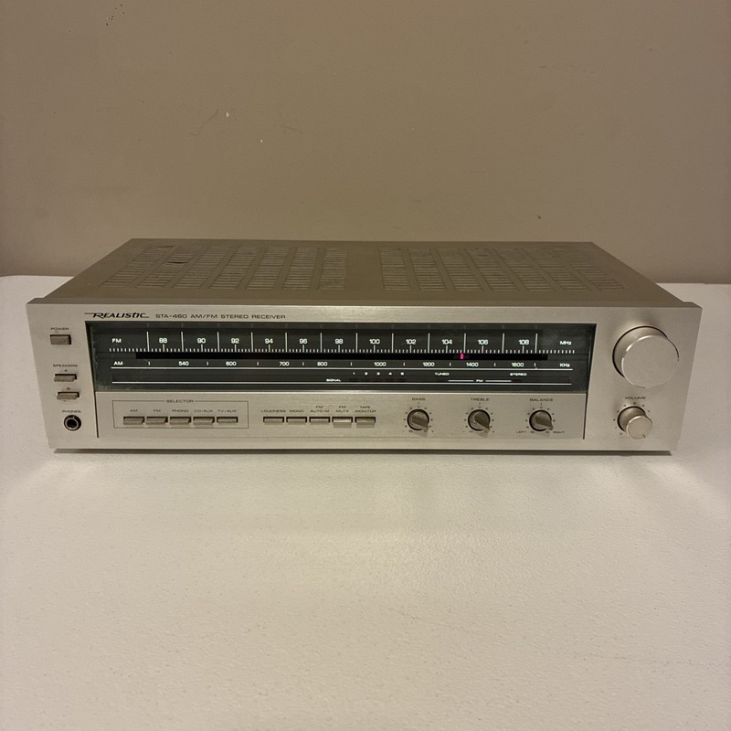 Vintage Realistic Receiver Model STA-460