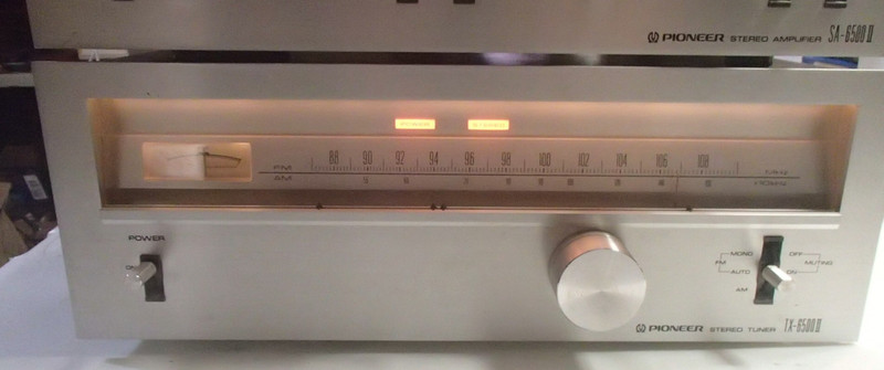 Pioneer SA-6500II Amplifier & TX-6500II Tuner Vintage Stereo Tested Working gallery