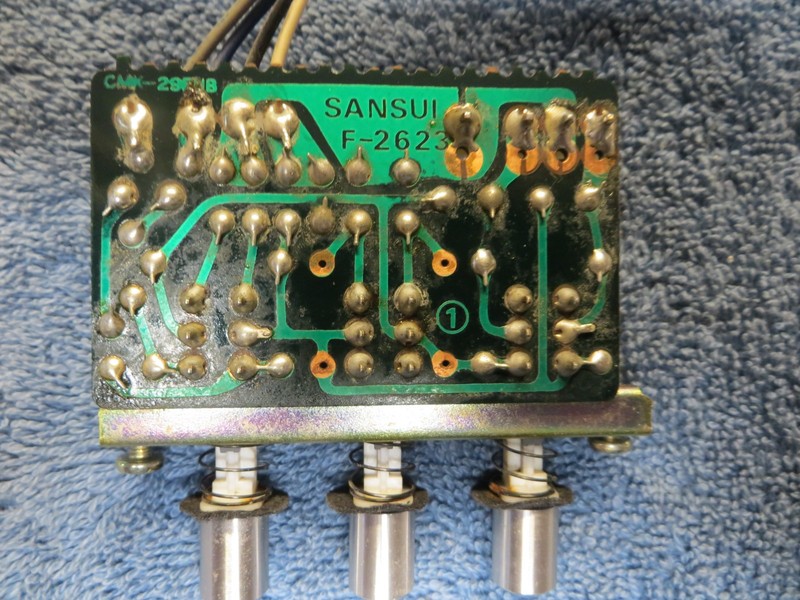 SANSUI STEREO RECEIVER 8080DB.890DB 9090DB/990DB FILTER BOARD PART #2623 gallery