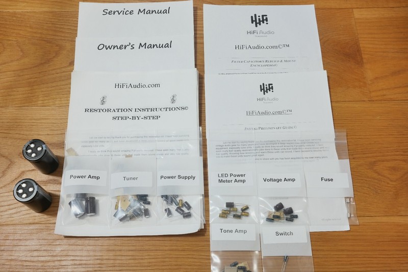 Marantz SR-6000 rebuild restoration recap service kit fix repair