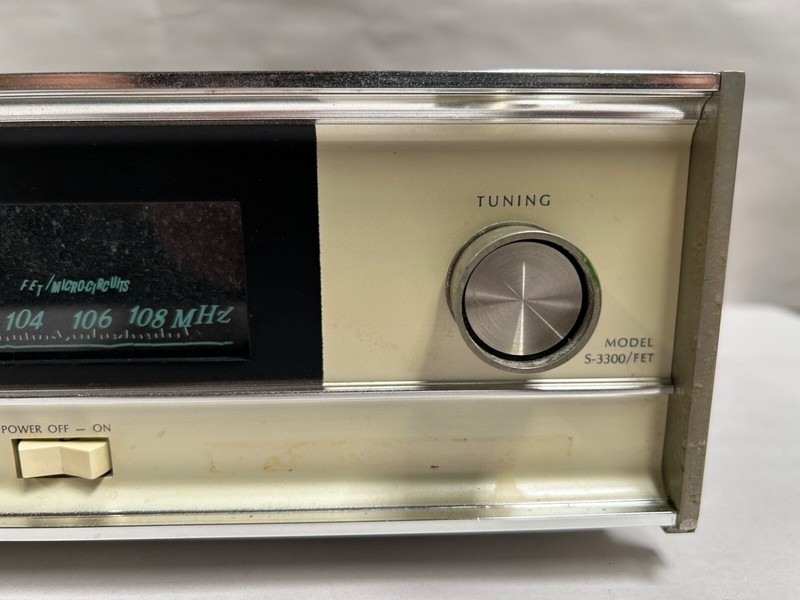 VINTAGE Sherwood S-3300 FET FM Stereo Receiver (DP) gallery