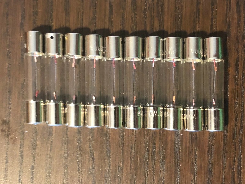10 New Warm White 8V 200ma Fuse Lamp Light Bulbs ORIGINAL Marantz Sansui