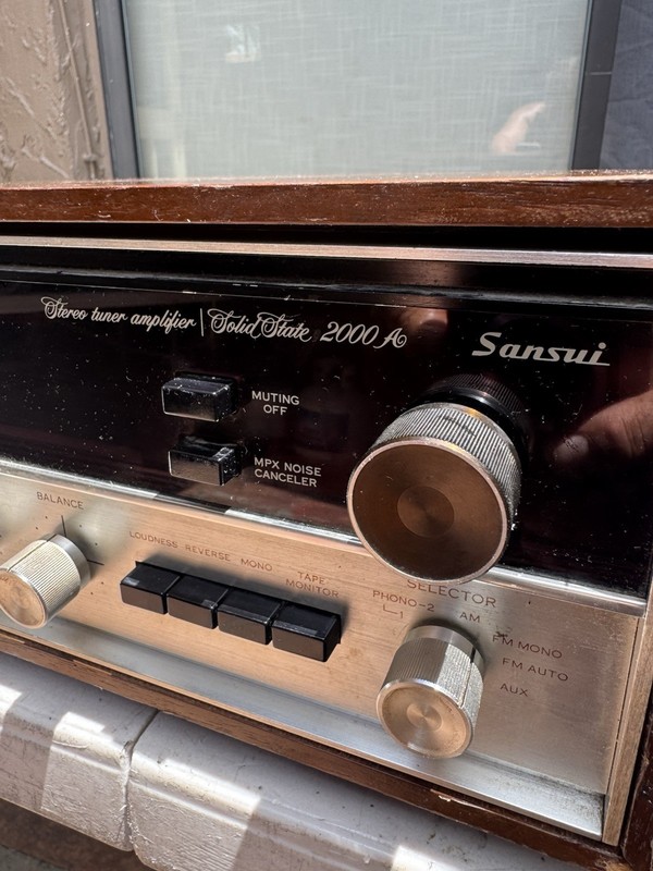 Sansui model 2000 A stereo vintage receiver gallery