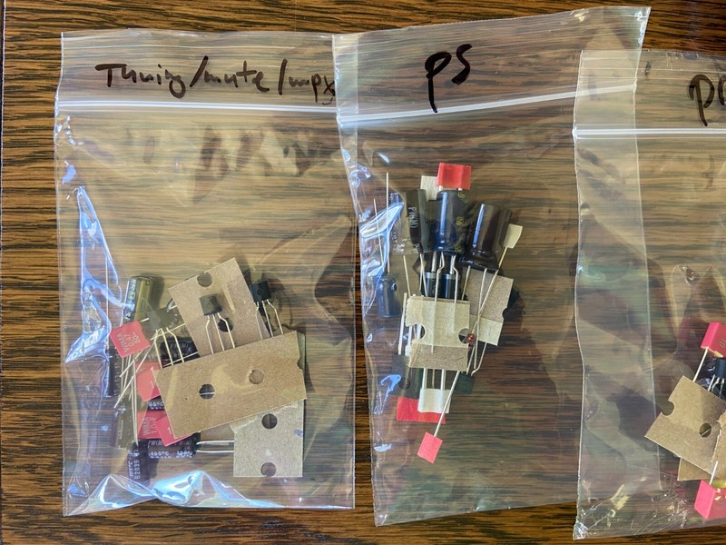 Pioneer SX-770 Complete Rebuild Kit High-Quality Receiver Recap Caps Transistors gallery