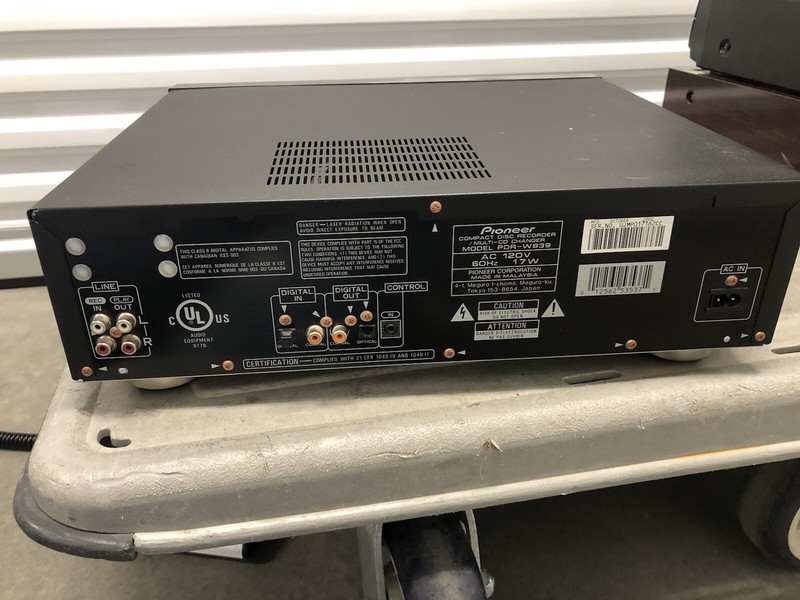 pioneer pdr-w839 for parts , needs repair gallery