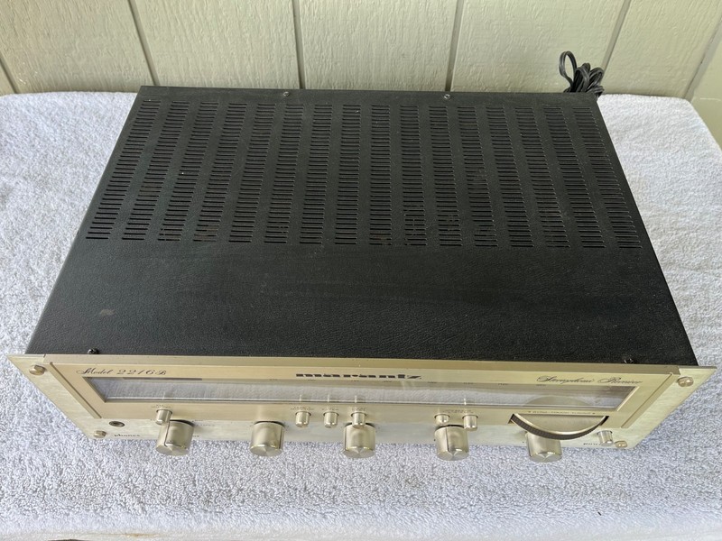 Marantz 2216B Stereo Amplifier Tuner Cleaned Tested And Working gallery