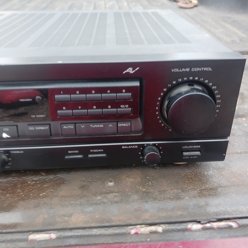 Vintage Kenwood KR A5520 Receiver Amp Unit Parts Repair gallery