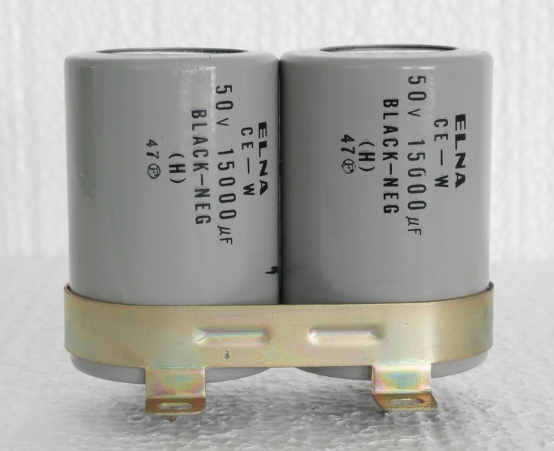 Kenwood KR-9940 Quad Receiver Part : Main Filter Capacitors ( ELNA 15000UF 50V )