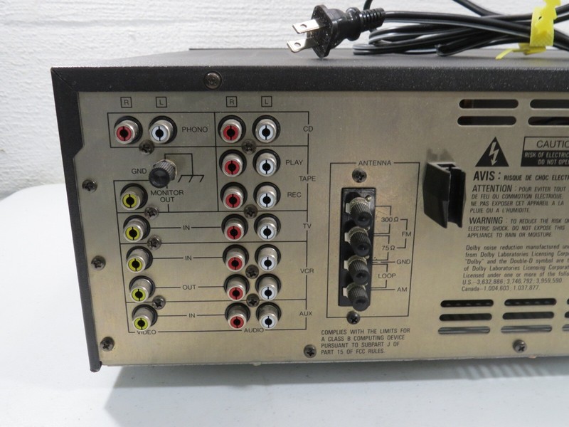 Vintage NEC AVR-700 Stereo Receiver Surround Sound Tested Works gallery