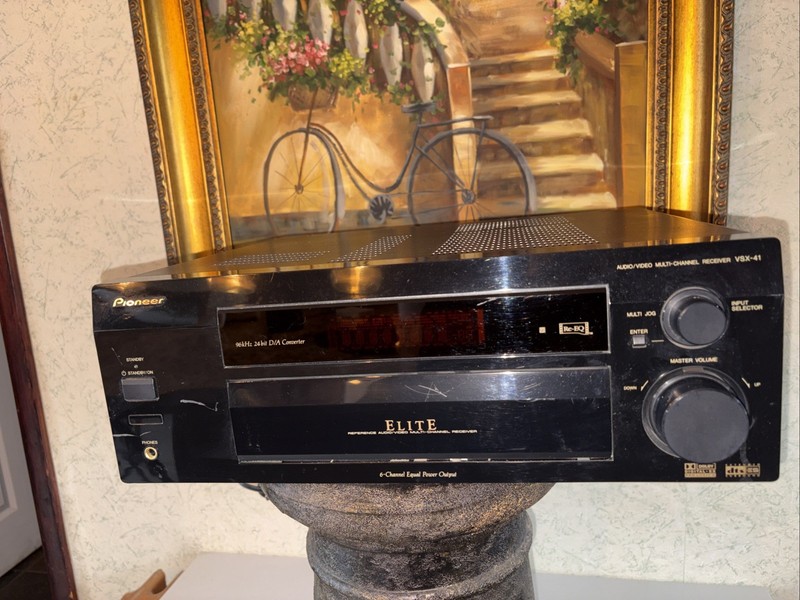 Pioneer Elite VSX-41 6-Channel Re-EQ DTS Surround Sound Home Theater Receiver