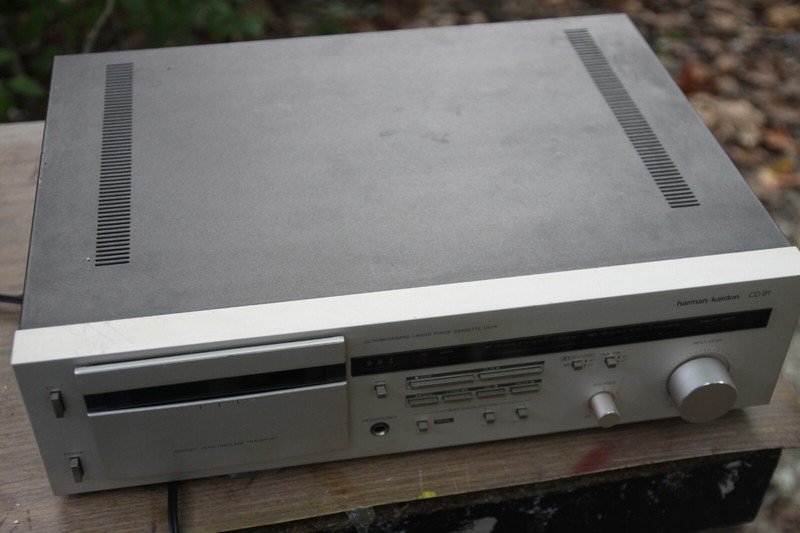 Harmon Kardon CD91 Cassette Deck Japan, Dolby B Plays/Records Great