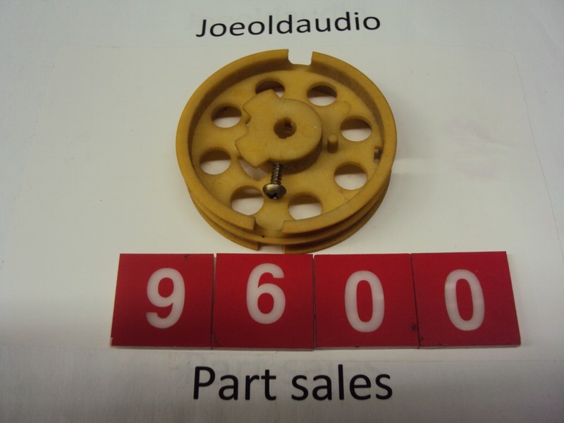 Kenwood KR 9600 Original AM/FM Dial Pulley. Tested Parting Out KR 9600