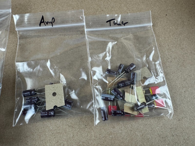 Sony STR-6046A Complete Rebuild Kit High-Quality Receiver Recap Set gallery