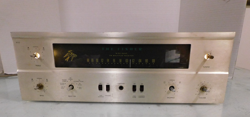 Fisher 400 Tube FM Stereo Receiver for Repair Parts or Restoration