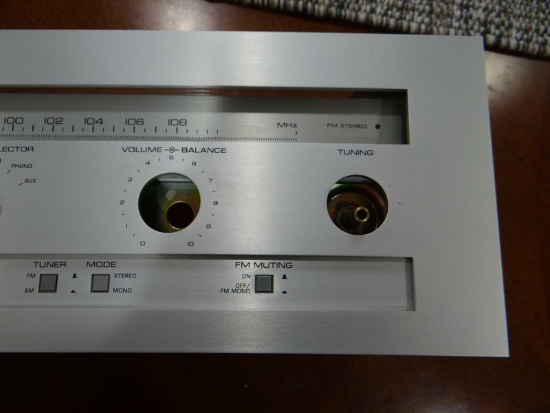 YAMAHA CR 620 FRONT FACE PLATE TUNER GLASS & BUTTONS & DIAL PLATE & MORE gallery