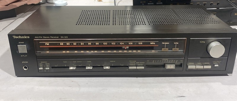 Technics SA-913 AM/FM Stereo ~ Tested/Works
