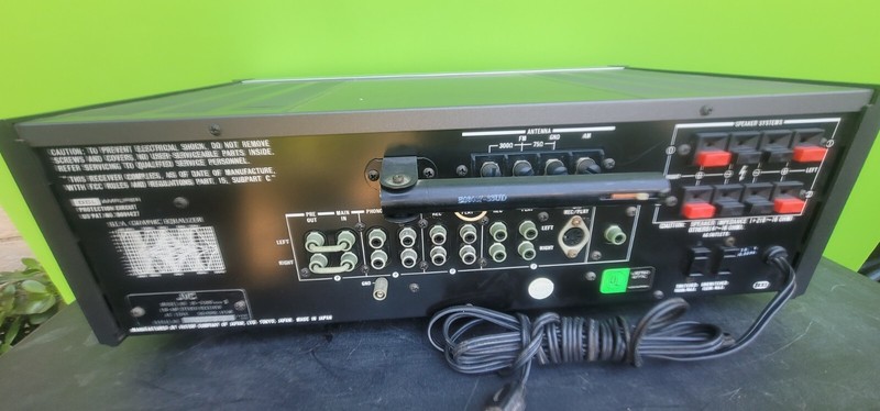Vintage JVC JR-S300 Mk II AM FM Phono Stereo Receiver Graphic Equalizer Works gallery