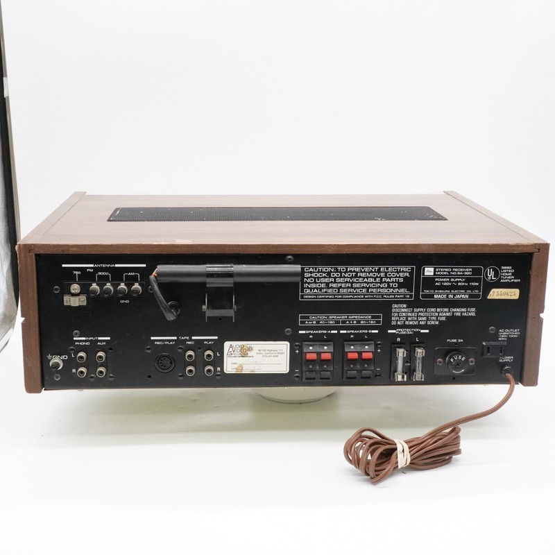 TOSHIBA SA-320 AM/FM STEREO RECEIVER - PARTS OR REPAIR!! gallery