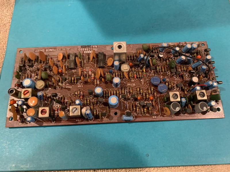 Yamaha CR-1000 Stereo Receiver – Tuner Circuit Board
