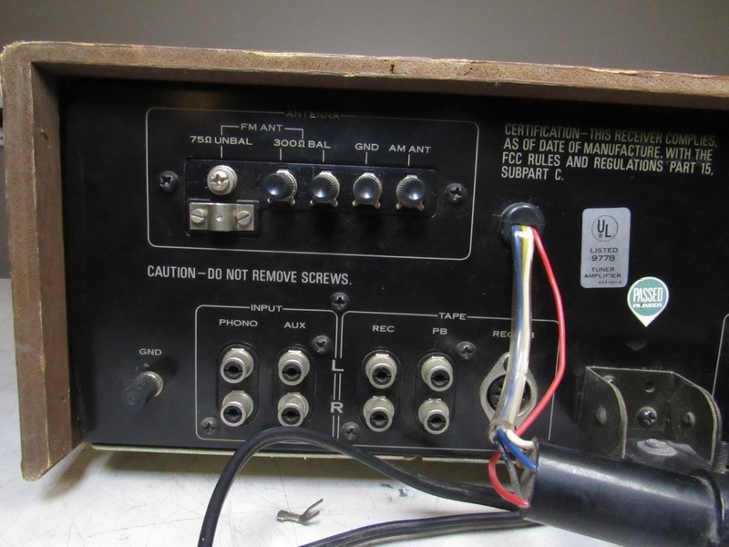 Pioneer SX-434 Vintage Stereo Receiver FM/AM Silver Face Tested Works gallery