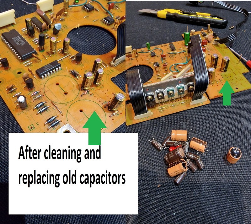 Stereo Receiver ONKYO TX-220 Repair KIT - all capacitors gallery