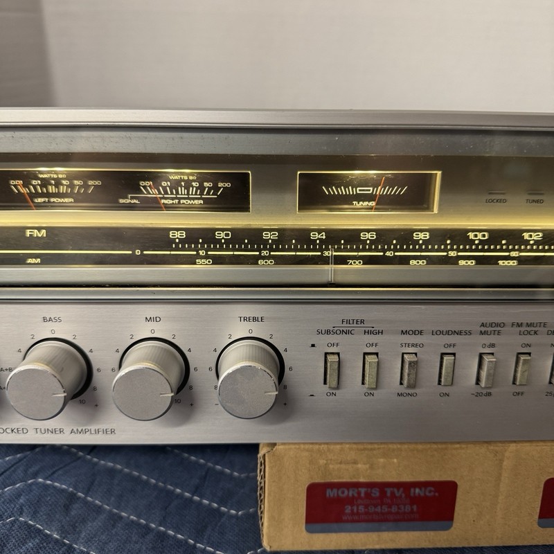 ONKYO TX-7000 VINTAGE AM/FM STEREO RECEIVER - SERVICED - CLEANED - TESTED gallery