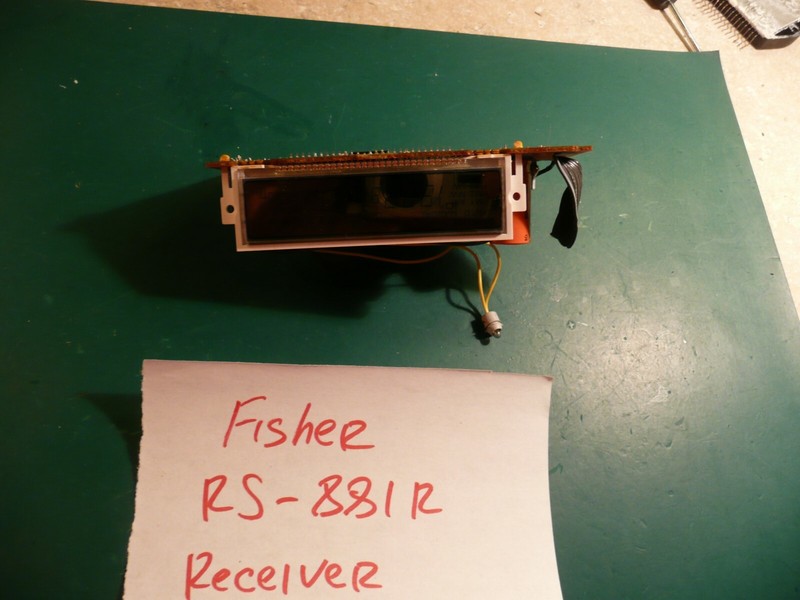 Fisher RS-881R Receiver Replacement Parts Display Circuit Board