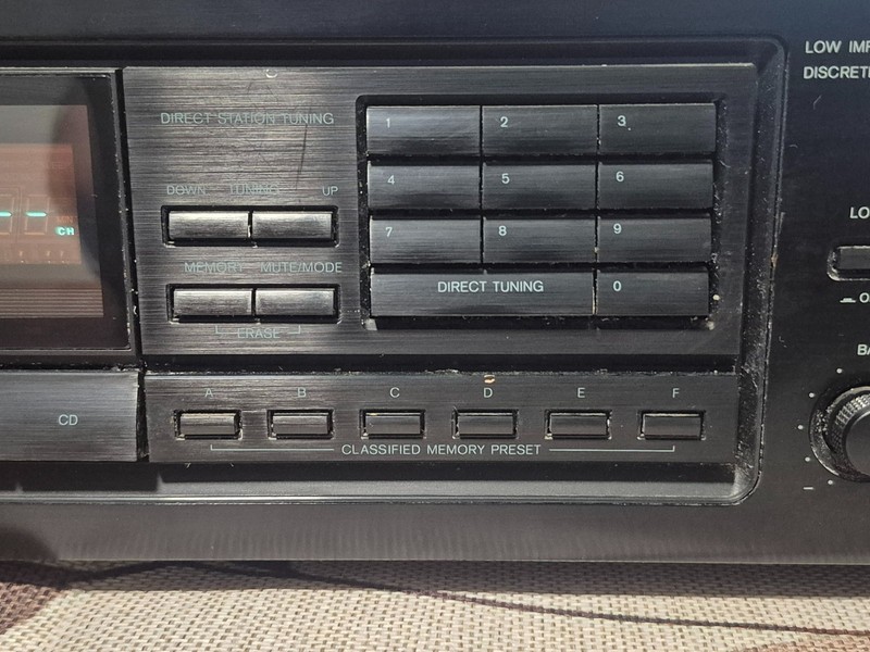 Vintage Onkyo TX-910 Quartz Synthesized Tuner/AMP RI No Remote gallery