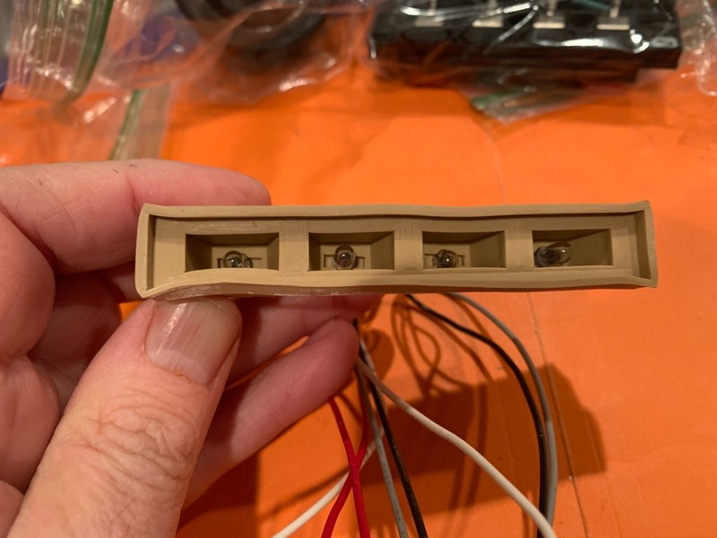 Pioneer SX-750 Stereo Receiver – Function Light Housing and Lights AEC-255