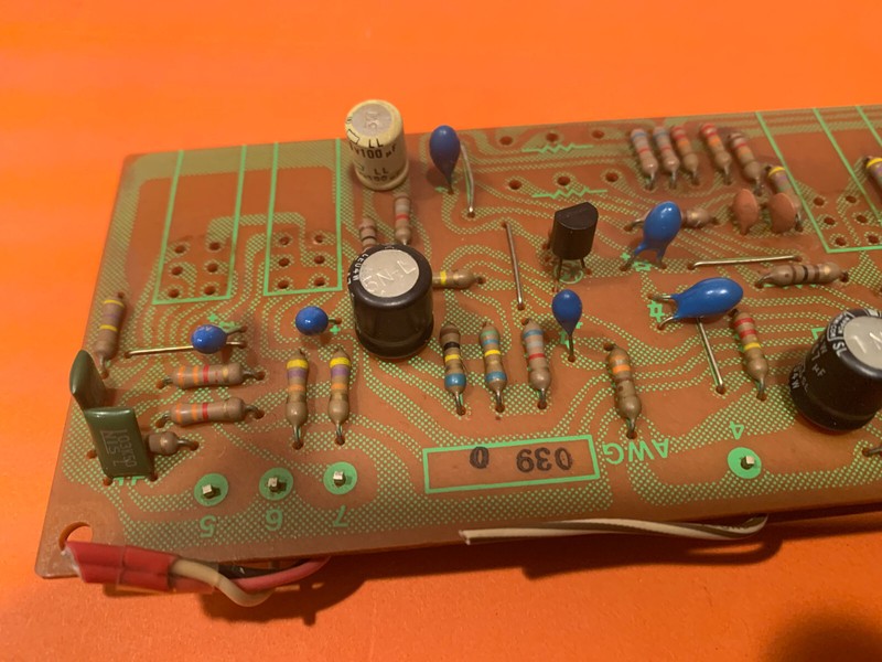 Pioneer SX-950 Stereo Receiver Parting Out Board ANP-510-0 Controls Removed gallery
